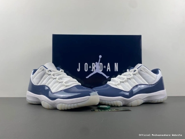 Official Maikesneakers Jordan Retro (2024) Low Navy FV5104-104 11 Midnight 0814